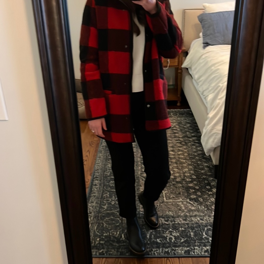 Old Navy Plaid overcoat